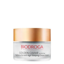 BIODROGA Bioscience Institute GOLDEN CAVIAR Radiance & Anti-Age Sleeping Cream-Serum 50 Ml
