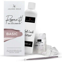 Juliana Nails Gel Lack Löser Set - Basic